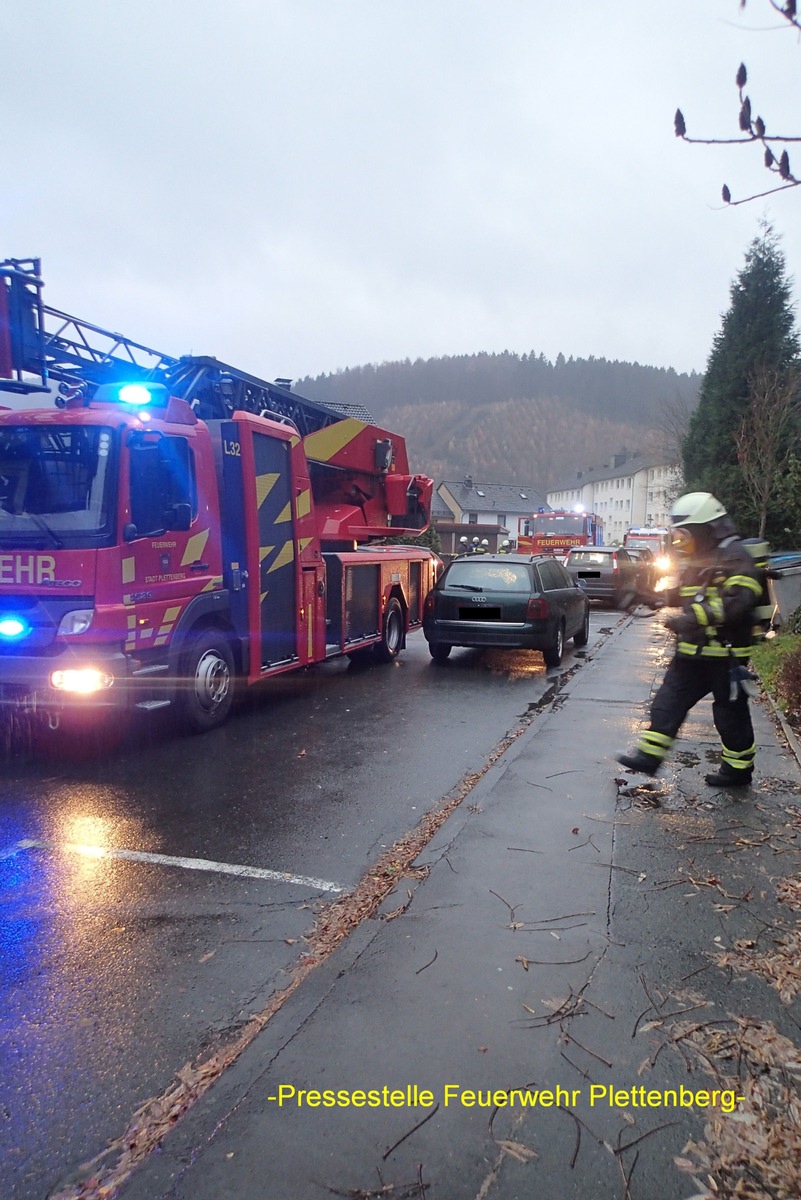 FW-PL: Piepender Heimrauchmelder sorgt für Feuerwehreinsatz im OT- Ohle