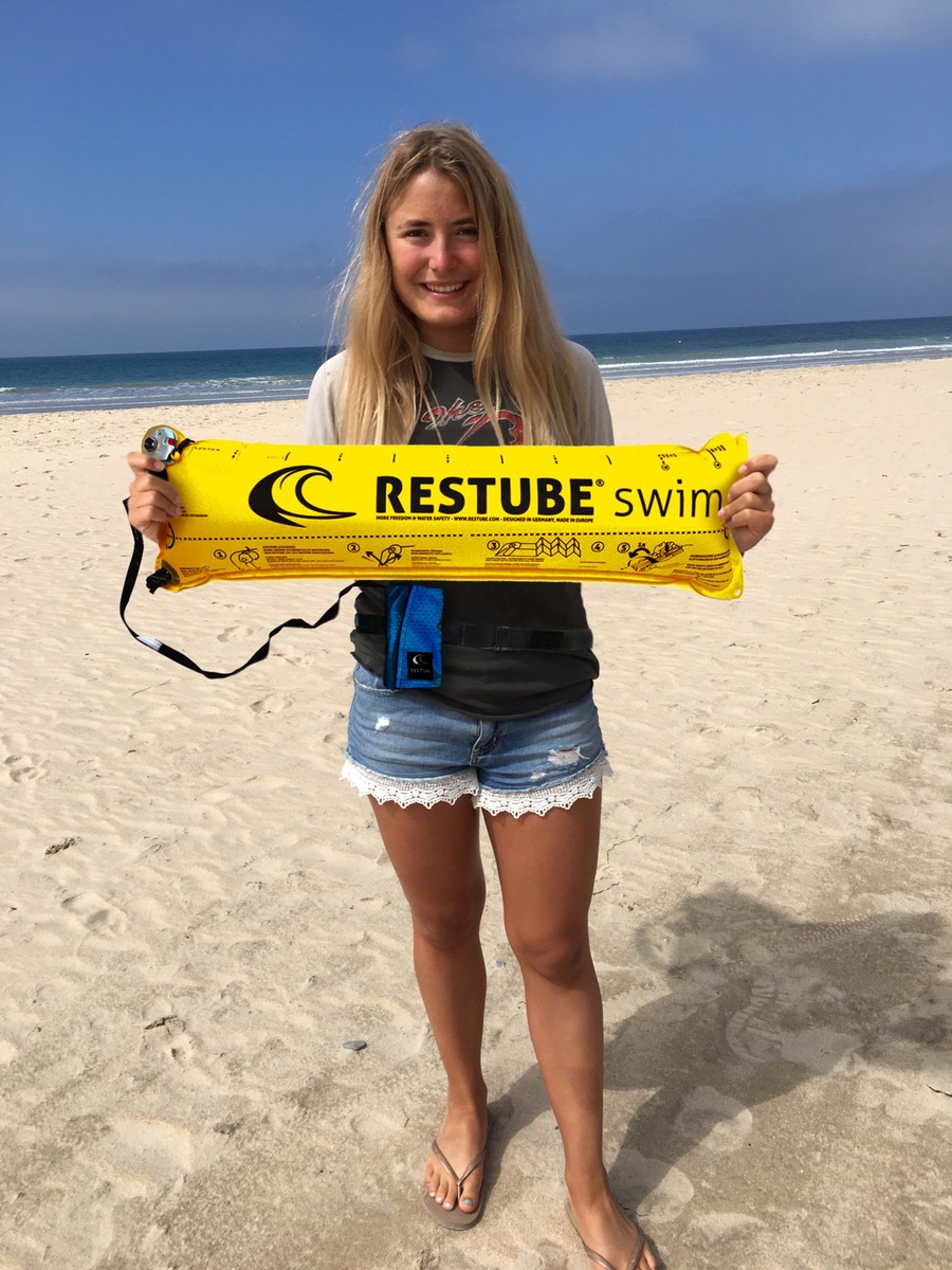 Freiwasser-Champion Nathalie Pohl steigt bei RESTUBE ein (FOTO)