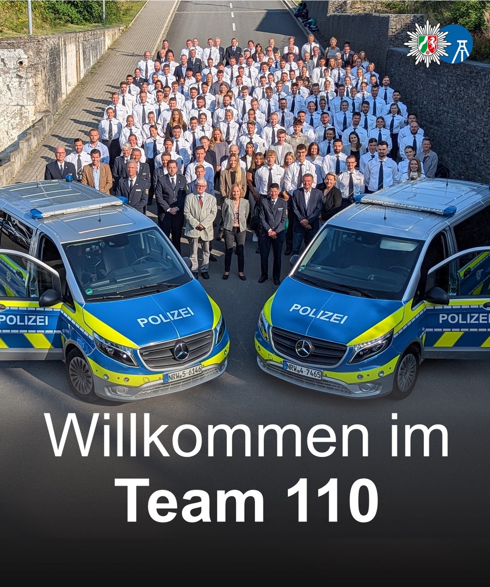 POL-BO: Herzlich Willkommen im Team 110!