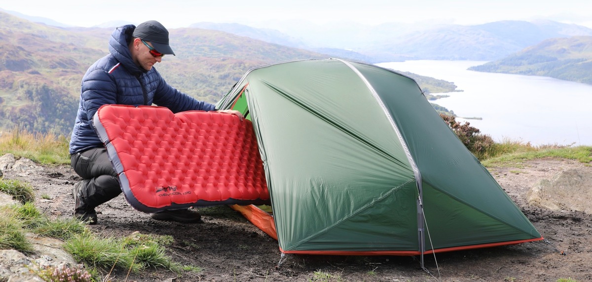 Wie man sich mattet, so entspannt man:  Vango Schlafmatten fürs Trekken, Reisen und Bergsteigen