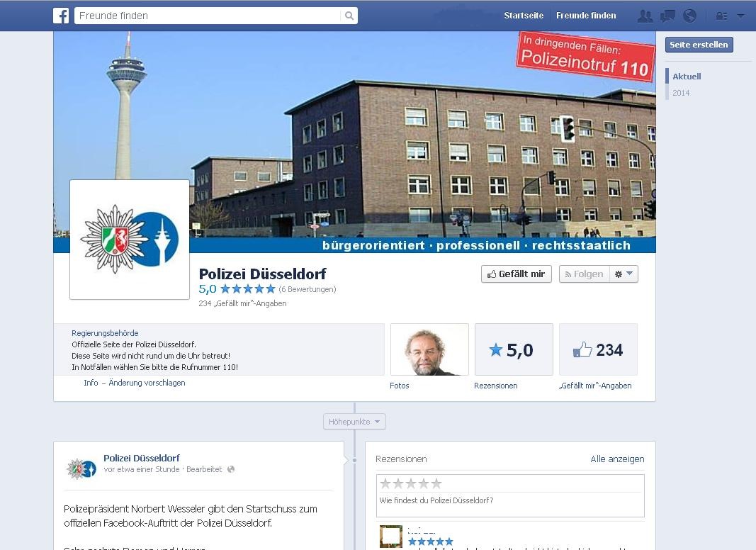 POL-D: Nachwuchswerbung im Sozialen Netzwerk - &quot;Spring ins Team&quot; - Bewerbungsstart für den Polizeiberuf - Präsidium schaltet Facebook-Seite frei - Polizeiinformationen aus erster Hand