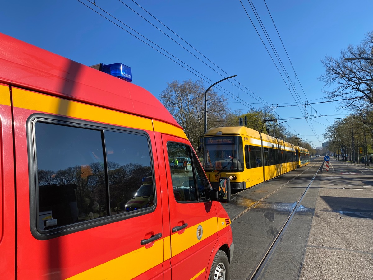 FW Dresden: Informationen der Feuerwehr Dresden zum Einsatzgeschehen am vergangenen Wochenende (23.-25.04.2021)