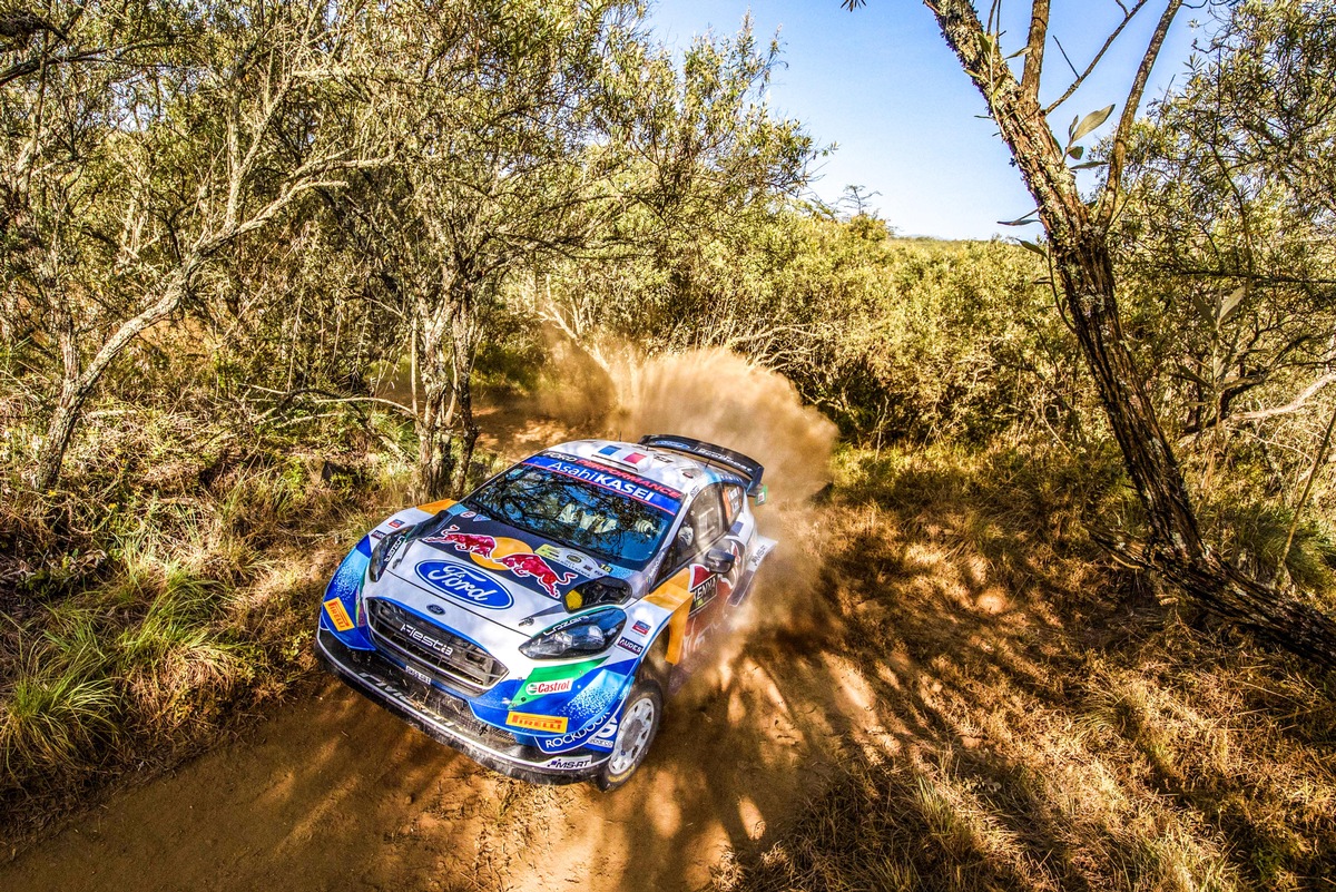 Safari-Rallye Kenia: Erste Prüfungsbestzeit der Saison und zwei Top-5-Platzierungen für den Ford Fiesta WRC