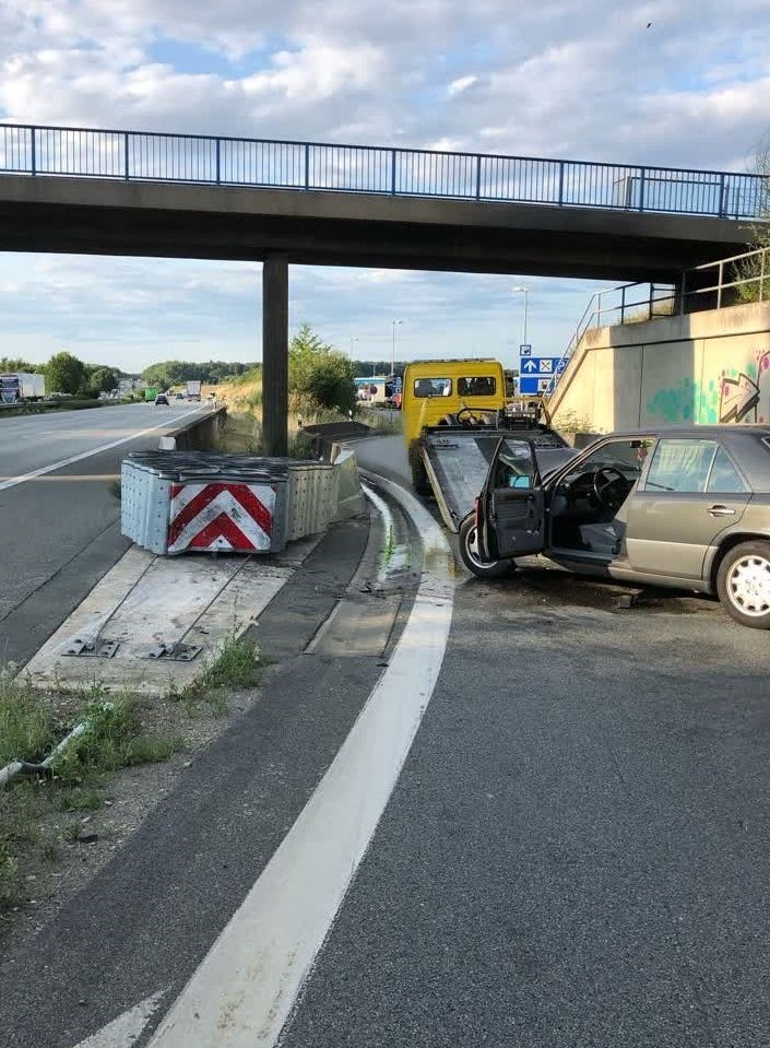 POL-BI: Autobahnausfahrt verfehlt