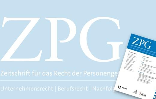 Nomos gründet „ZPG - Zeitschrift für das Recht der Personengesellschaften und Einzelunternehmen“