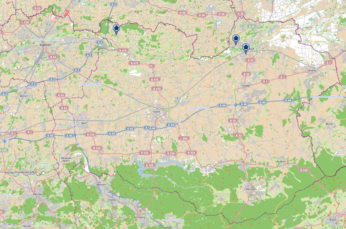 POL-SO: Kreis Soest - Wohnungseinbruchradar