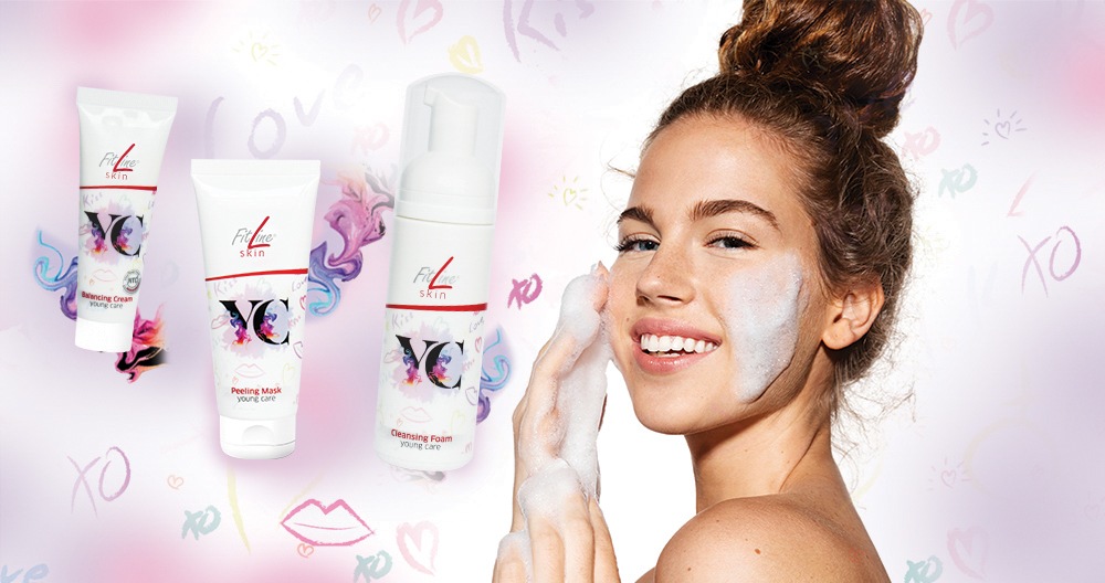 Sei einfach Du - Strahlend schön mit der neuen FitLine skin Young Care-Serie