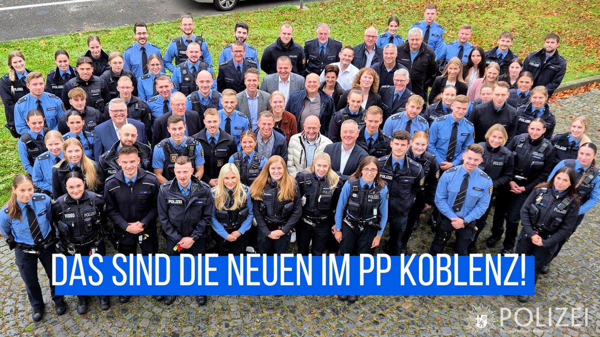 POL-PPKO: Herzlich willkommen im PP Koblenz!