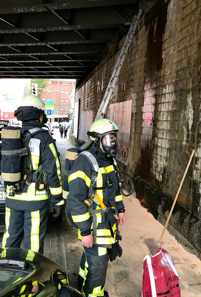 FW-BO: Umweltschutz-Einsatz in der Innenstadt