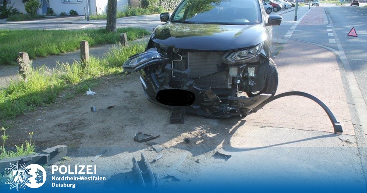 POL-DU: Wedau: Autofahrer übersieht Pkw