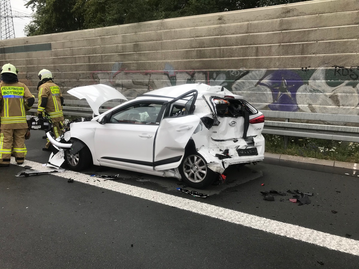 FW-BOT: Verkehrsunfall auf der BAB 31