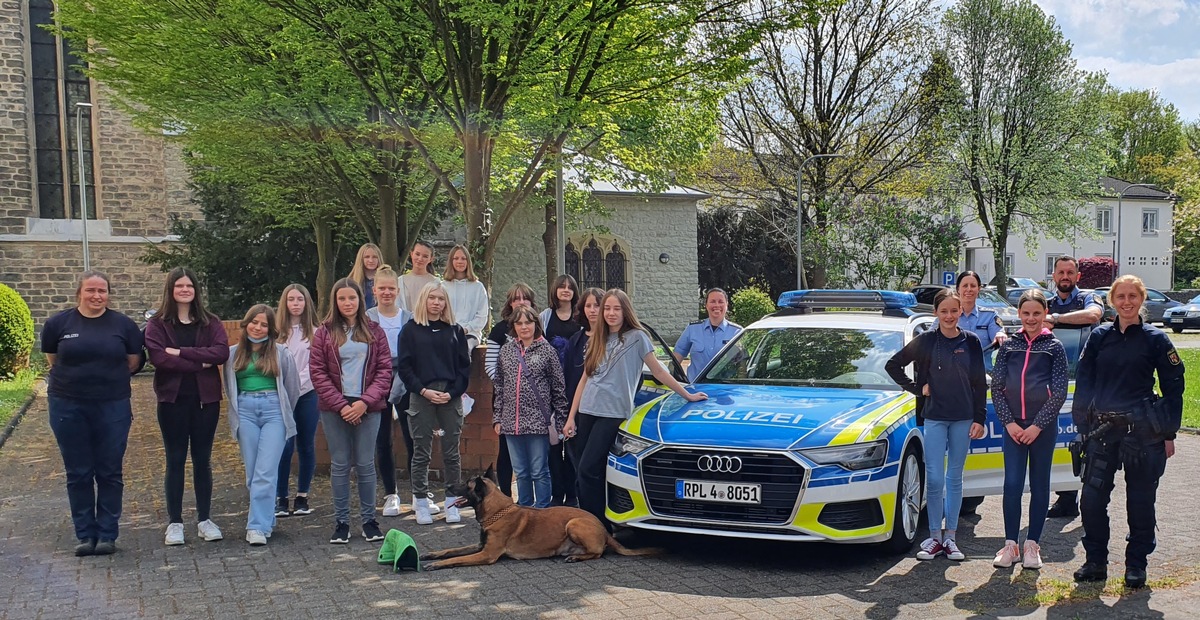 POL-PDMT: &quot;Girls&#039;Day 2022&quot; bei der Polizeiinspektion Montabaur