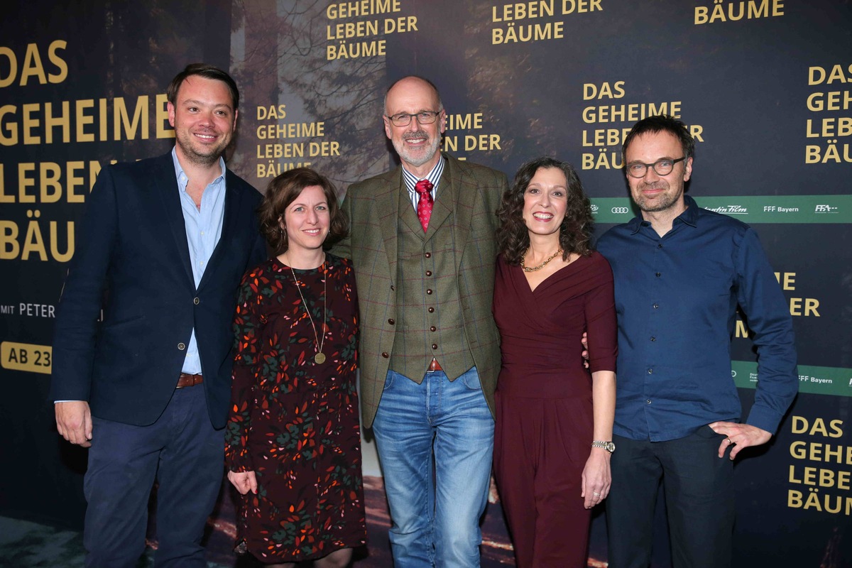 DAS GEHEIME LEBEN DER BÄUME feiert Premiere in München / Peter Wohllebens Bestselleradaption begeistert die Kinofans