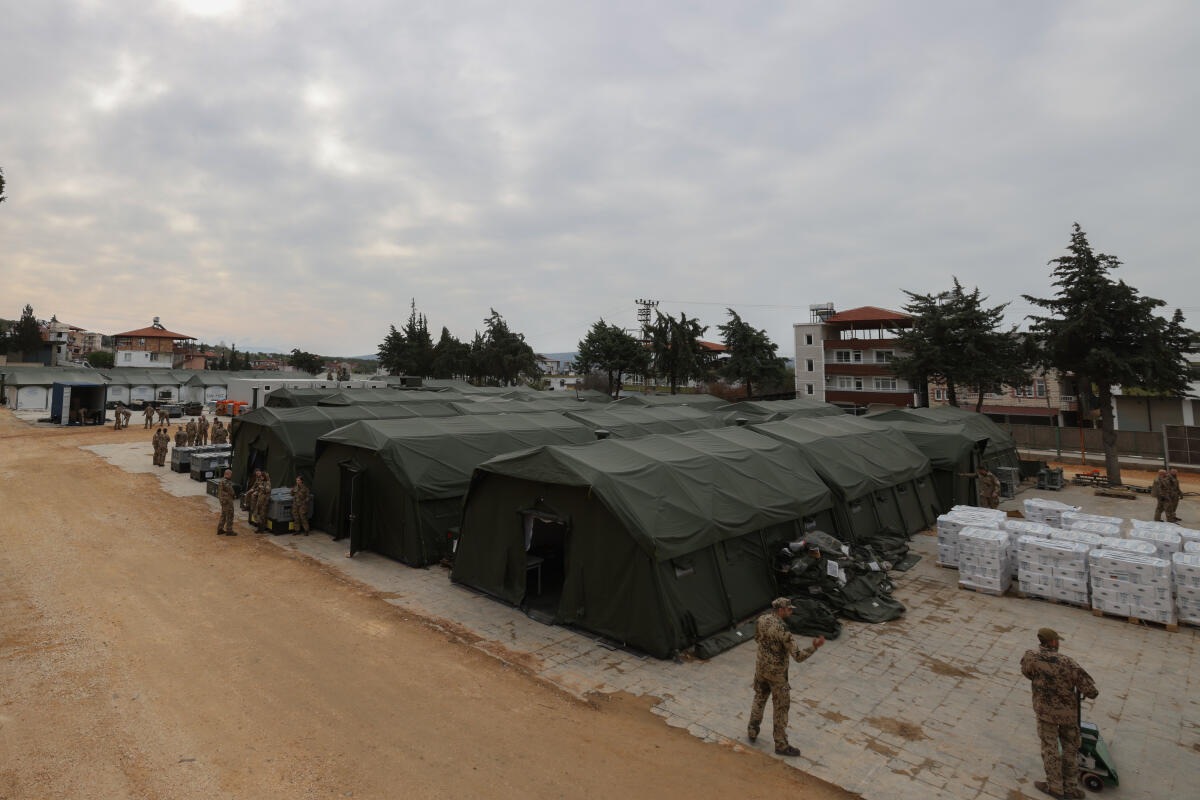 Sanitätsdienst der Bundeswehr unterstützt in der Türkei