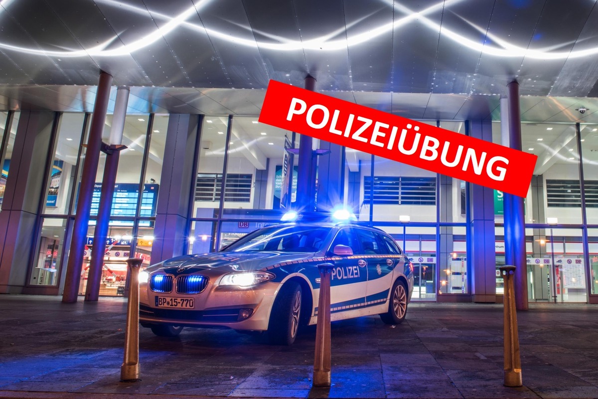 BPOL NRW: Gemeinsame Presseinformation Bundespolizei und Polizei Münster zur Polizeiübung am Hauptbahnhof Münster am 10.12.2024