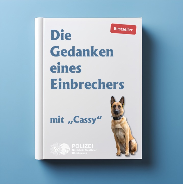 POL-OB: Buchtipp: Die Gedanken eines Einbrechers (mit &quot;Cassy&quot;)