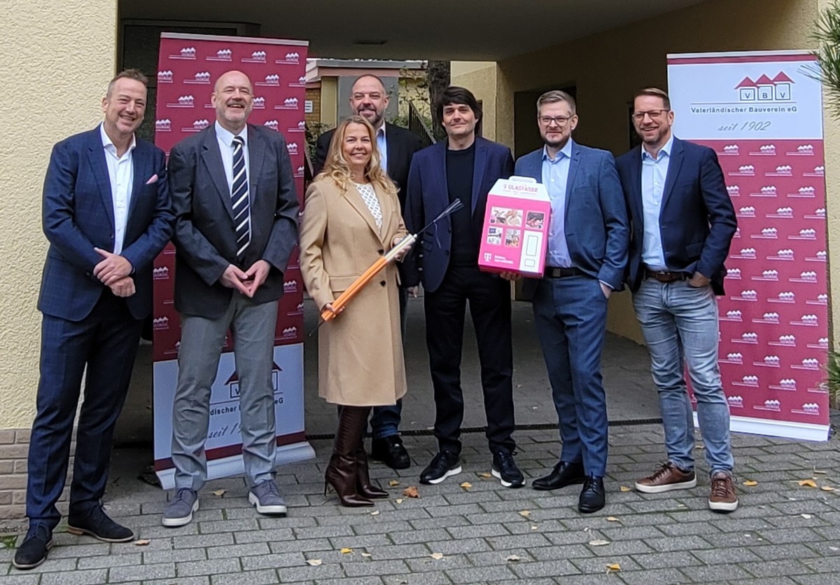 Glasfaser für Vaterländischer Bauverein eG in Berlin