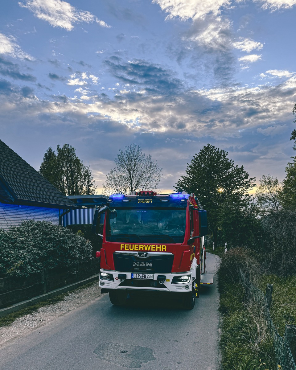 FW-DT: Rauchentwicklung in Wohngebäude