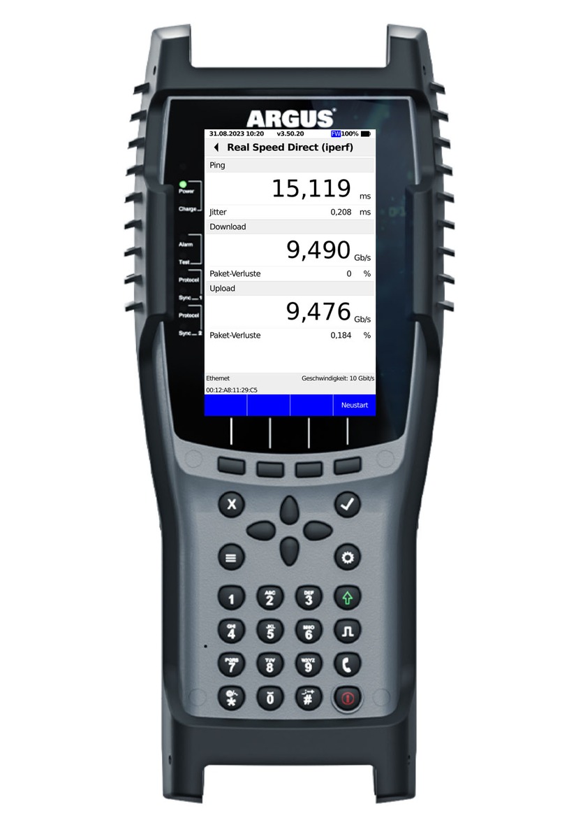 ARGUS® F300: Der Universal Fiber Tester