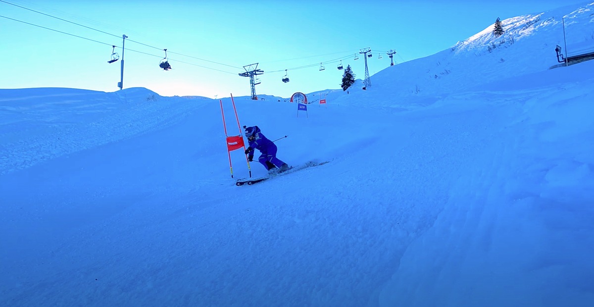 Eröffnung des Skimovies am Pizol durch Vreni Schneider