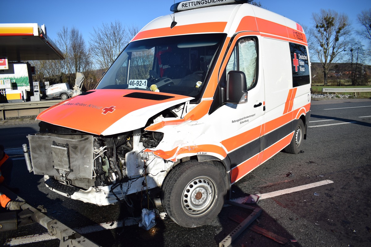 POL-NI: Verkehrsunfall mit sechs verletzten Personen auf Bundesstraße 83