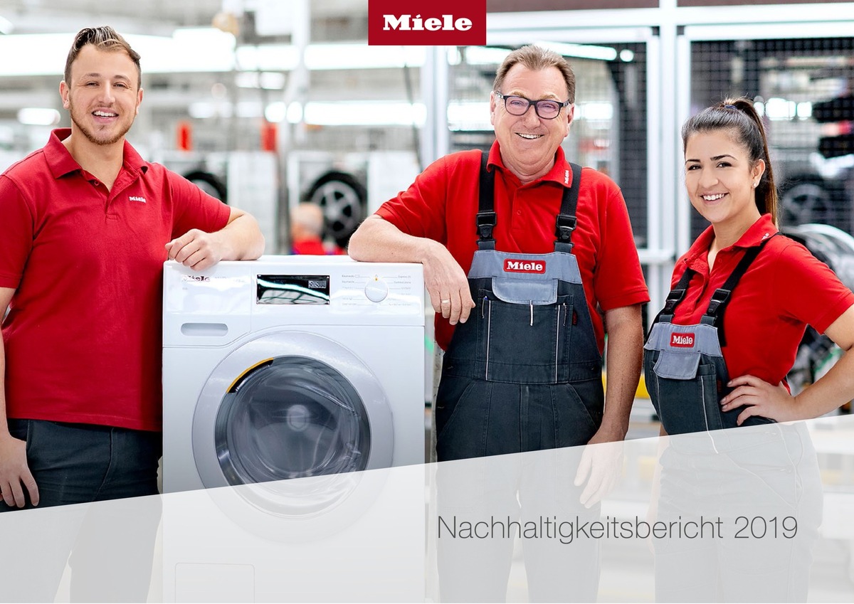 Miele Nachhaltigkeitsbericht 2019 veröffentlicht