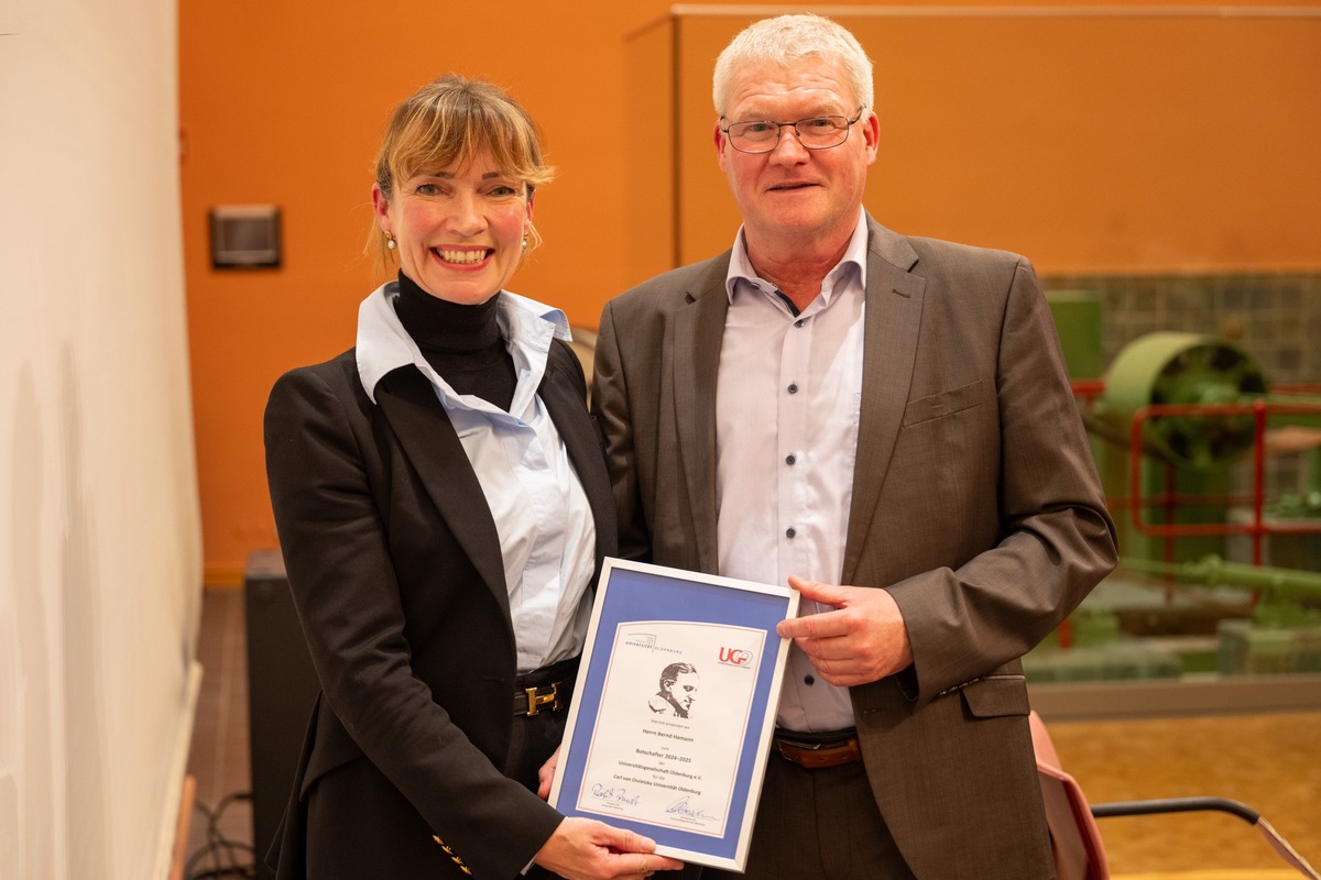 Klinikdirektor zum Botschafter der Universität ernannt