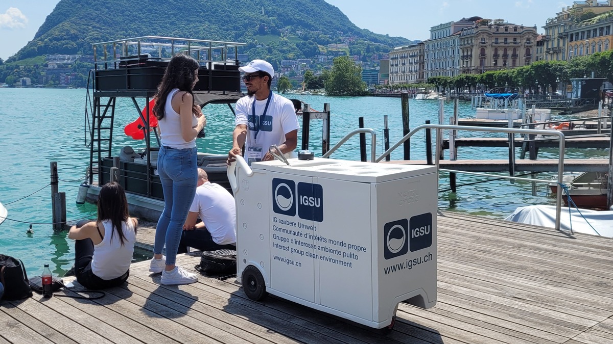 Comunicato stampa: «Azioni spettacolari contro il littering a Lugano»