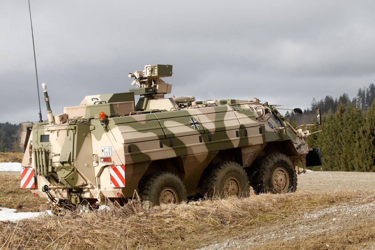 Bundeswehr modernisiert den ABC-Spürpanzer Fuchs