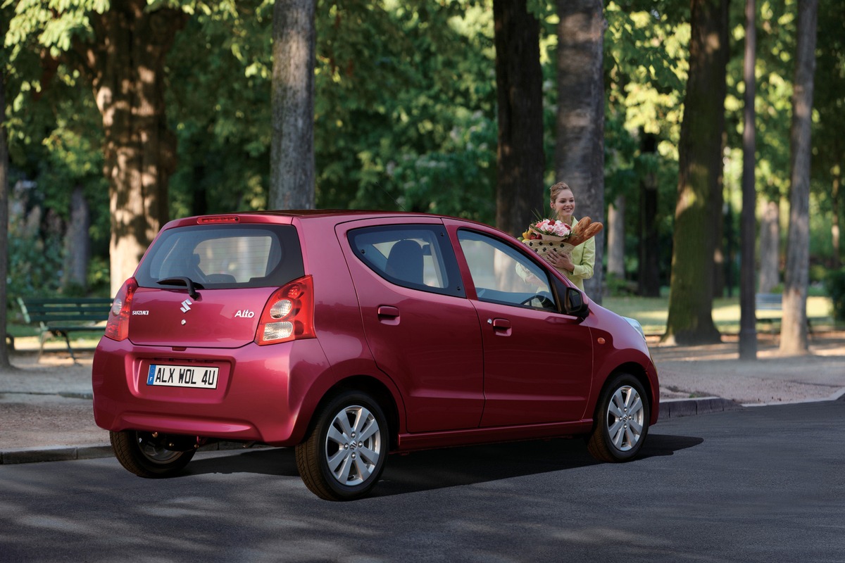 Der neue Suzuki Alto - maximaler Fahrspaß, minimaler Verbrauch