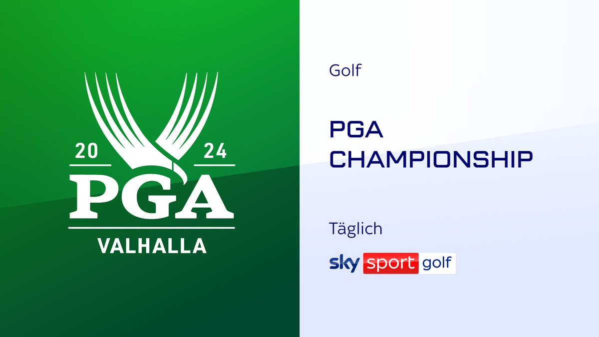 Die 106. PGA Championship ab Donnerstag live und exklusiv bei Sky und WOW