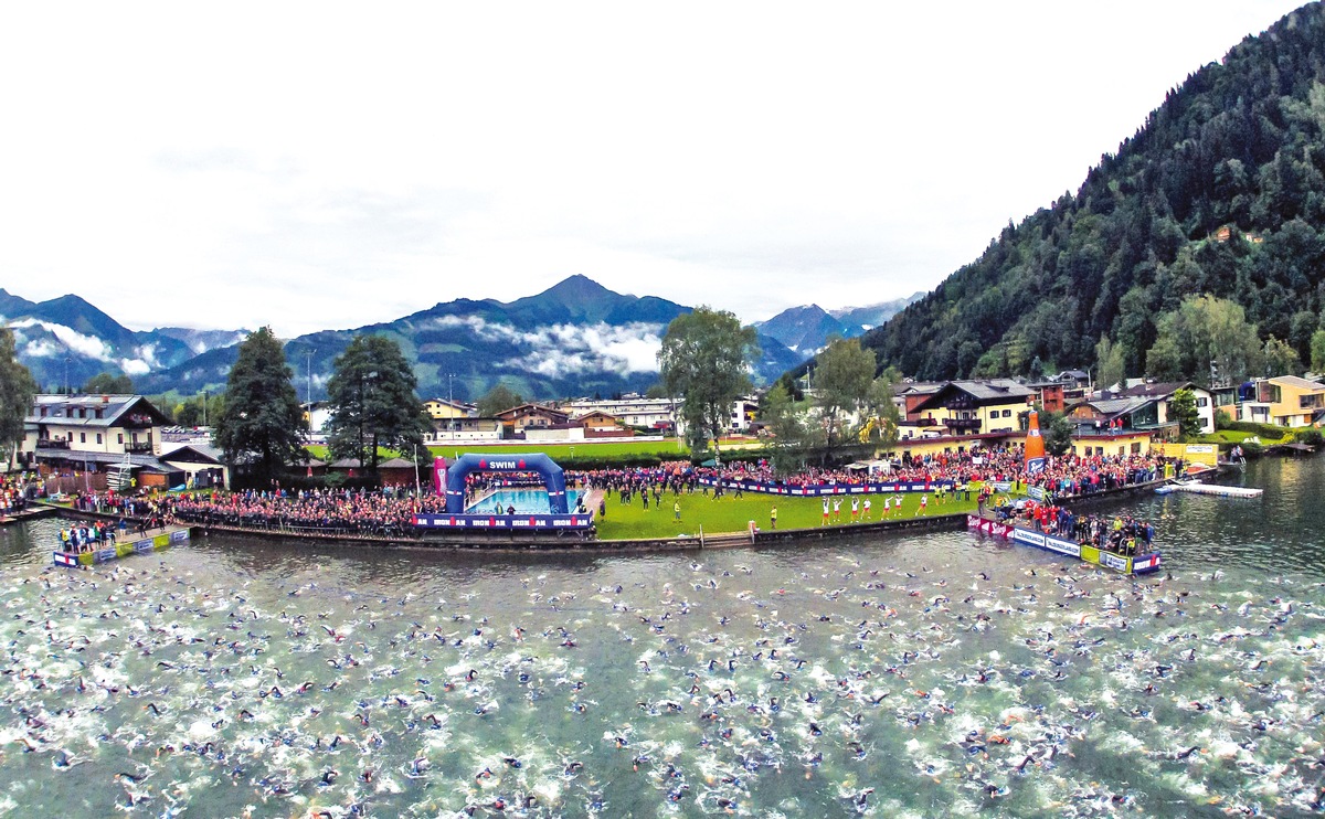 Premiere in Europa und Berichterstattung auf allen Kanälen: IRONMAN 70.3 Weltmeisterschaft in Zell am See-Kaprun - BILD