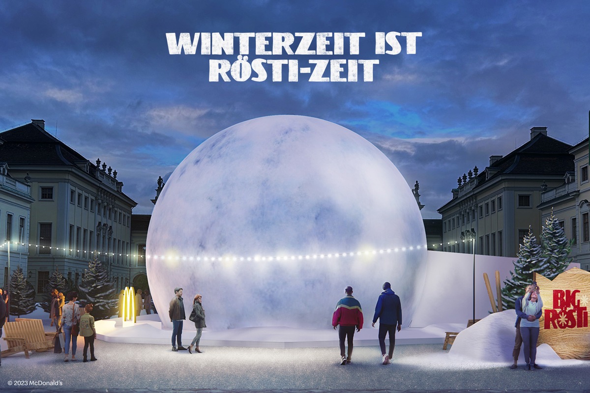 McDonald&#039;s Deutschland präsentiert: Die &quot;Big Rösti Winterwelt&quot; in Ludwigsburg