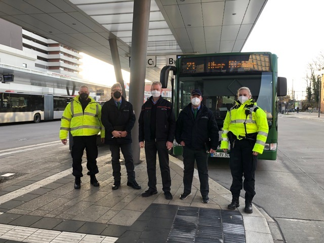 POL-HI: Gemeinsame Pressemeldung von Stadtverkehr, Regionalverkehr und Polizei Hildesheim - Corona-Kontrollen im öffentlichen Personennahverkehr