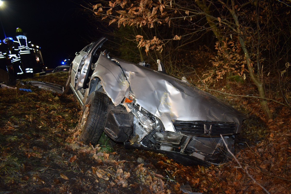 POL-NI: Tier verursacht schweren Verkehrsunfall