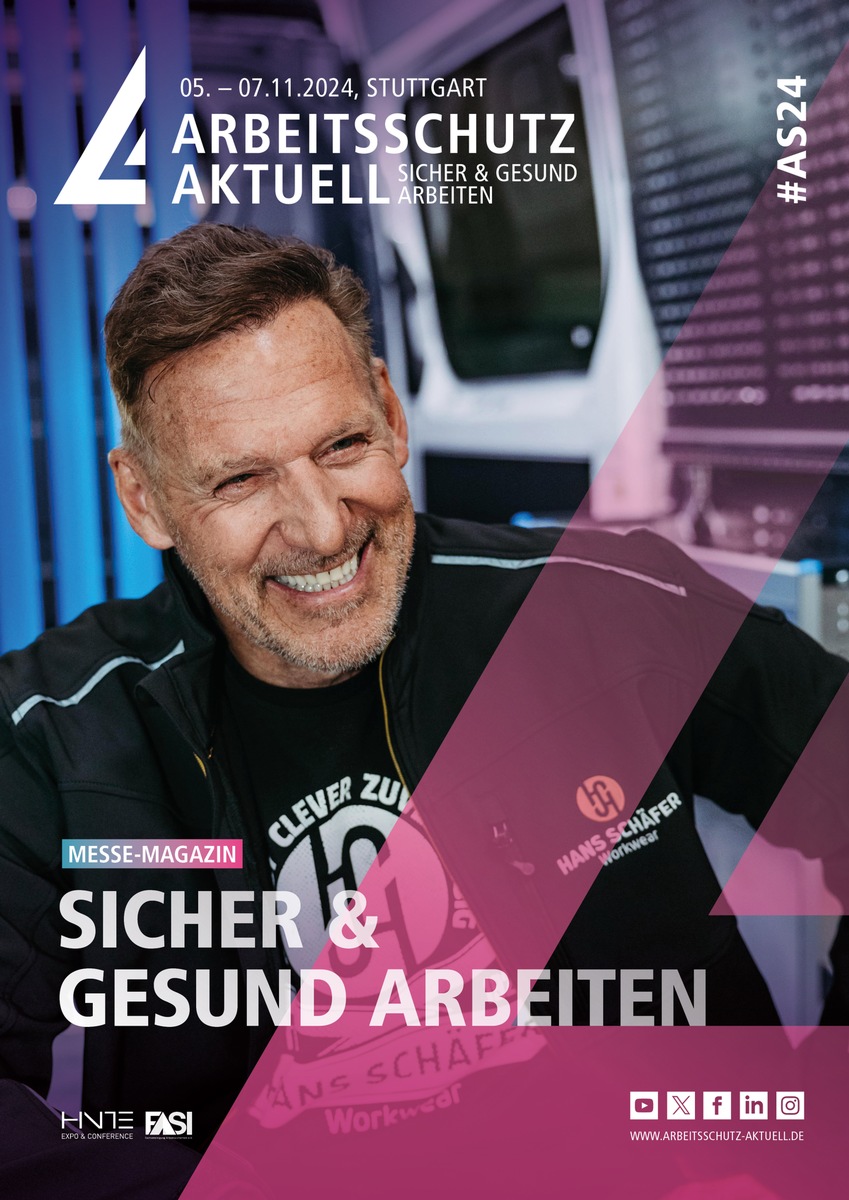 ARBEITSSCHUTZ AKTUELL 2024 in Stuttgart: Netzwerken für sichere und gesunde Arbeitsplätze von heute und morgen