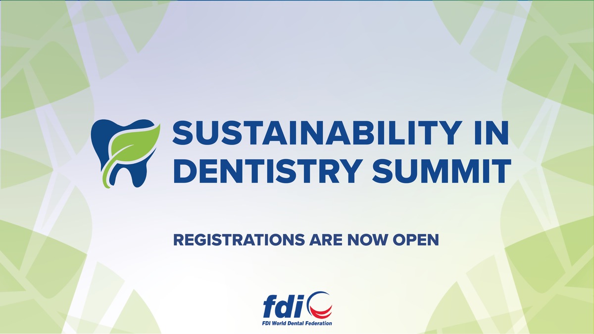 Participez au sommet virtuel de la Fédération Dentaire Mondiale FDI qui présente des pratiques durables en dentisterie pour réduire l&#039;impact environnemental de la profession