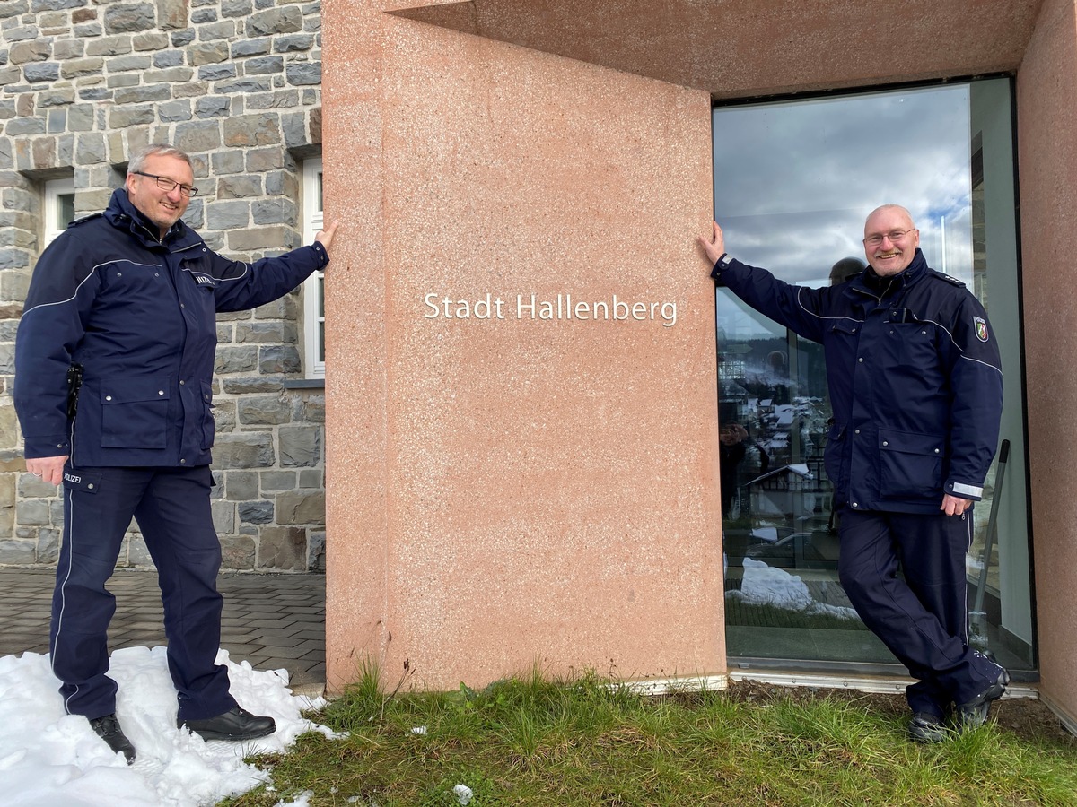 POL-HSK: Neuer Bezirksdienstbeamter in Hallenberg