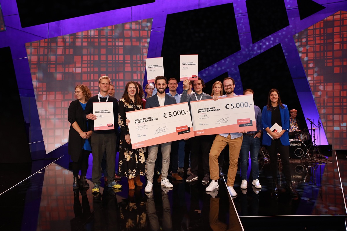 LiveEO und Polyteia gewinnen den Smart Country Startup Award