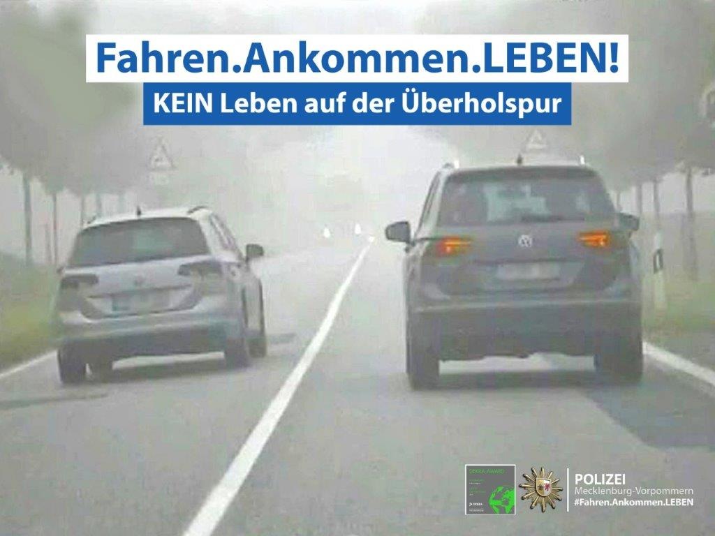 POL-NB: Kein Leben auf der Überholspur!