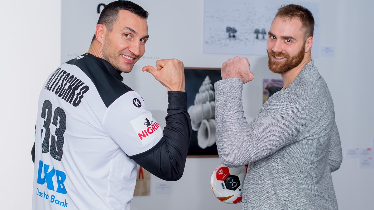 Schlagabtausch zwischen Handball-Ass Wolff und Box-Champion Klitschko