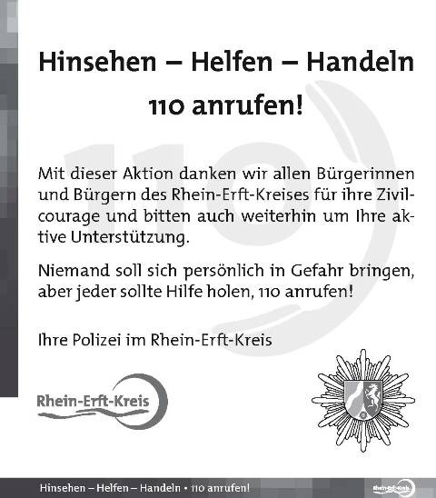 POL-REK: Das hätte schlimm enden können...