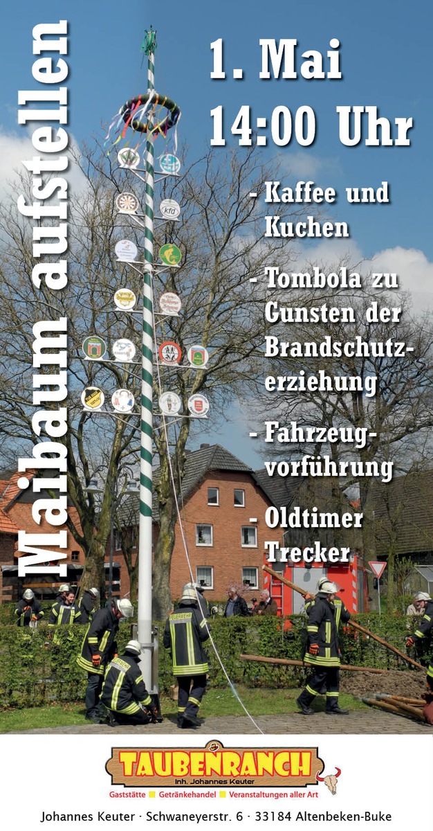 FW-PB: Rund um den Maibaum