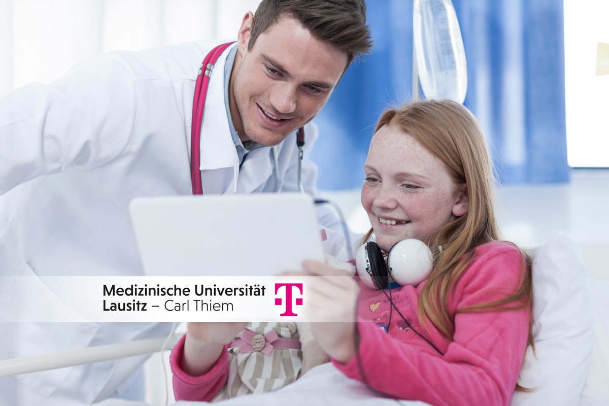 Gemeinsam für die Menschen in Brandenburg: Neue Uniklinik Lausitz und Telekom verbessern Gesundheitsversorgung