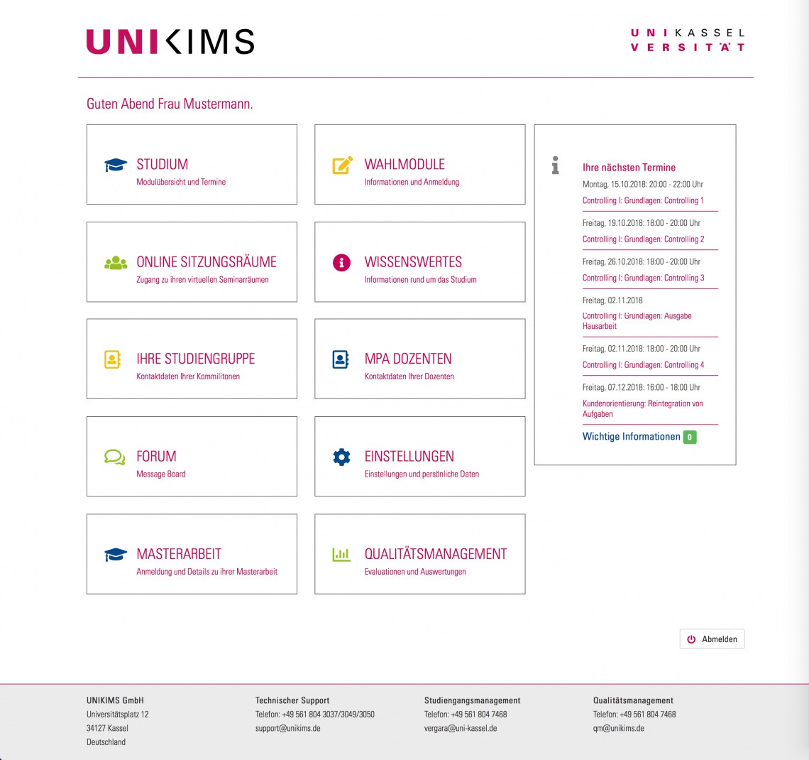 Wie studiert es sich auf einem ecampus? / Die Management School der Universität Kassel gewährt Einblicke