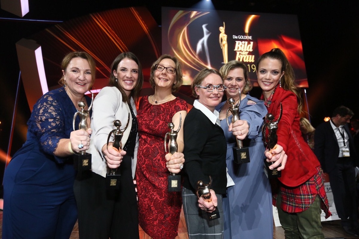 GOLDENE BILD der FRAU 2019: Sechs starke Frauen, viele Überraschungen und ein Abend voller Emotionen