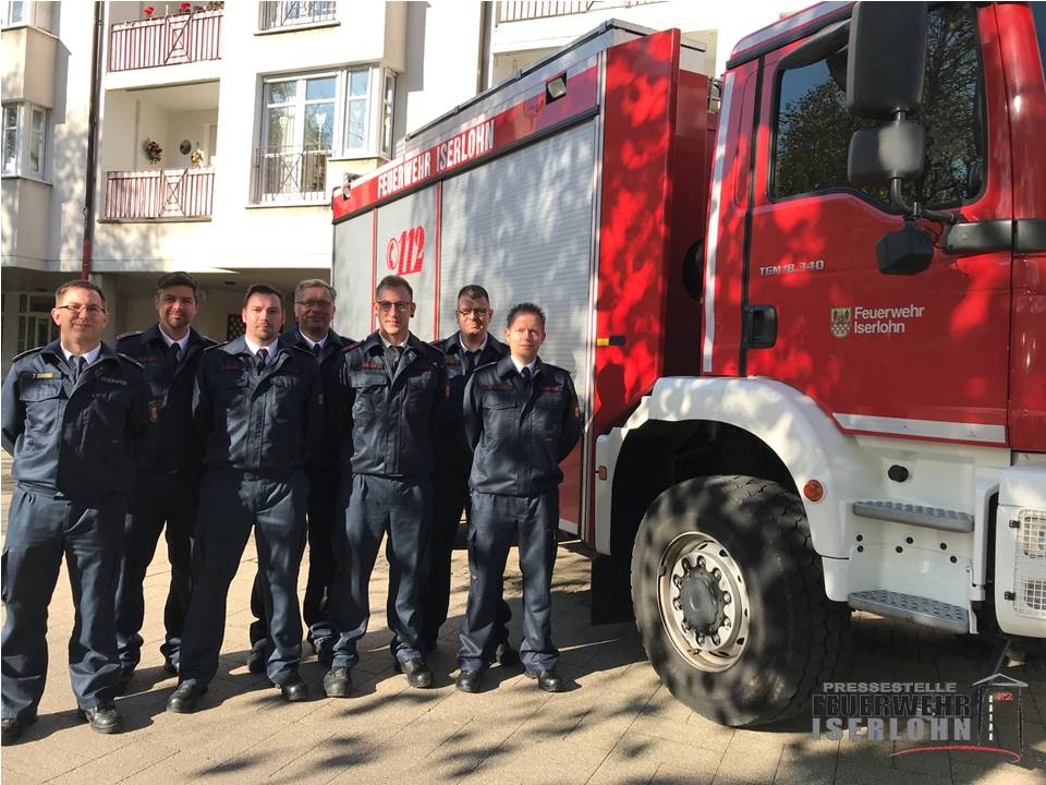 FW-MK: Beförderungen bei der Berufsfeuerwehr