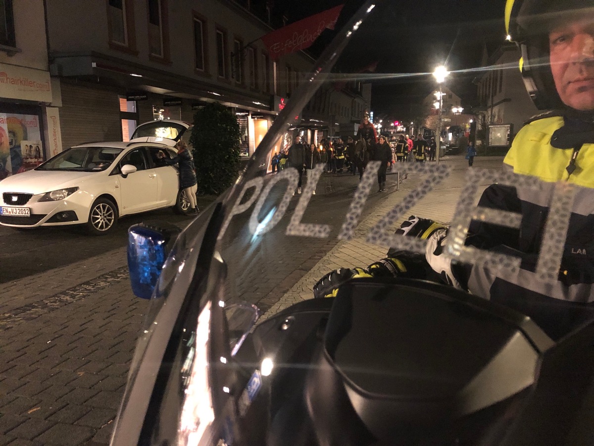 POL-PDWIL: Dauner Polizei begleitet des St.-Martin in Daun