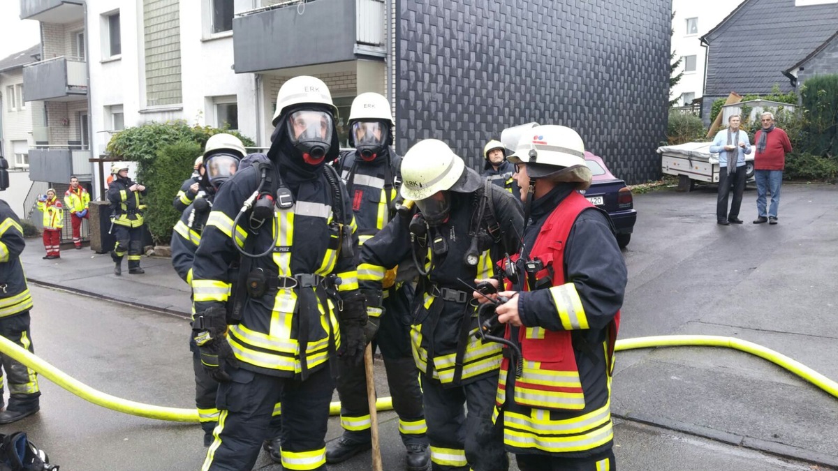 FW-Erkrath: Überörtliche Hilfe bei Brand in Haan