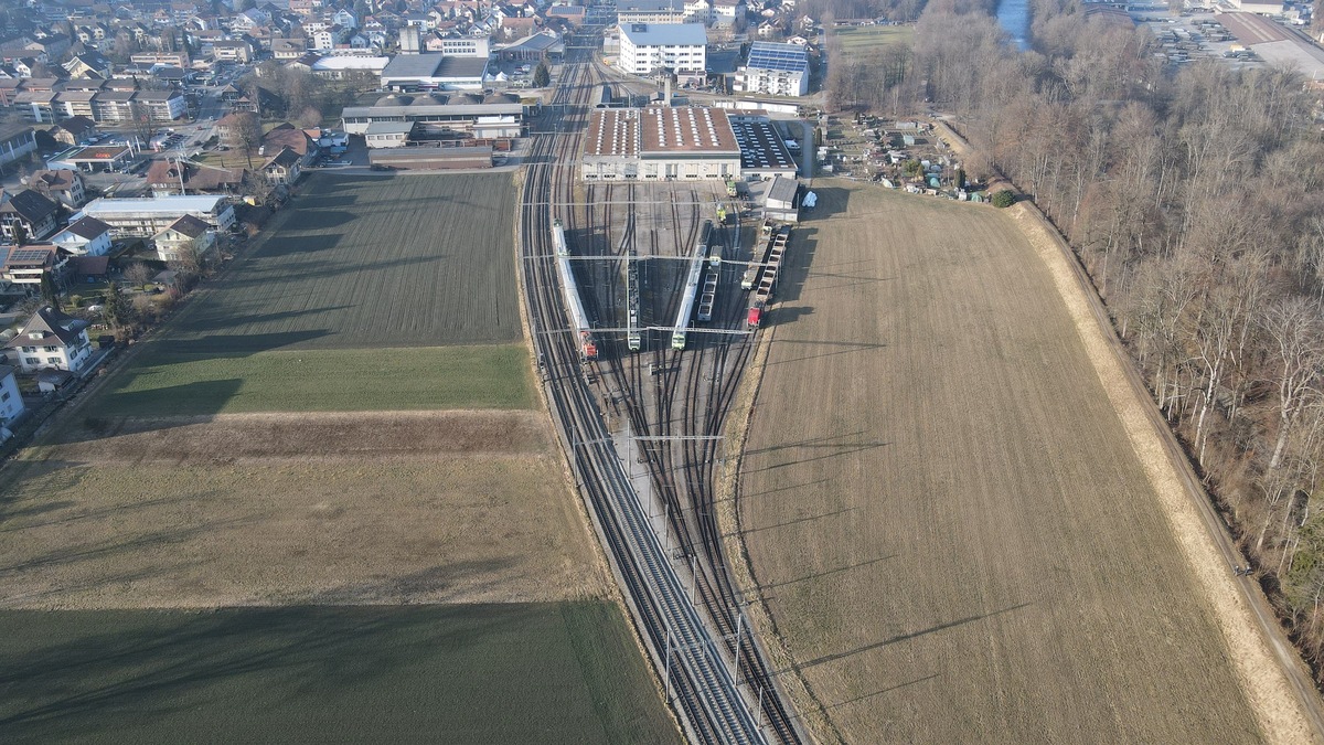 BLS konkretisiert Bauprojekt: Um- und Ausbau Werkstätte Oberburg